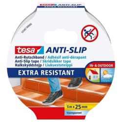 Anti-slip Tape 25MMX5M Extra Resistant Transparent