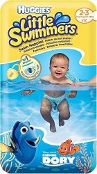 Huggies Little Swimmers Disposable Swim Diapers XS 7LB-18LB. 12-COUNT