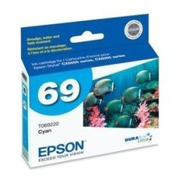 Epson 69 Cyan Ink Cartridge Printers- Inkjet dot Matrix