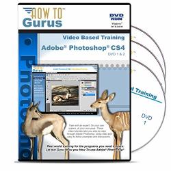 Adobe Photoshop CS4 Tutorial Videos On 3 Dvds 25 Hours In 302 Video Lessons Computer Software Video Training