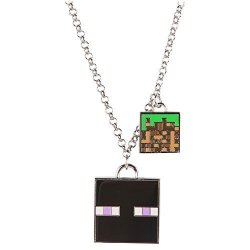 Jinx Minecraft Enchanted Enderman Charm Necklace For Teen Girls And Women