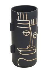 Face Abstract Vase Tall