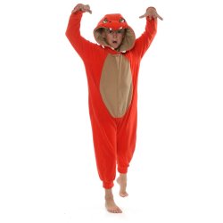 Fire Dragon Onesie - Inspired By Charmander - 4 To 5 Years
