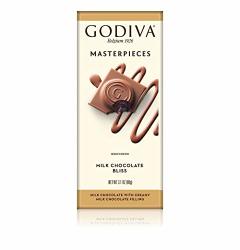 Godiva Masterpiece Milk Chocolate Bliss 3.1 Oz Pack Of 10