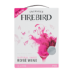 Firebird Natural Sweet Ros Wine Box 3L