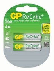 Recyko+ Rechargeable Nimh Battery Aa 2 Pack