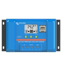 Victron Energy Bluesolar Pwm-lcd&usb 12 24V-10A