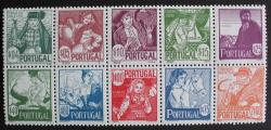 Stamps Block Of 10 Portugal