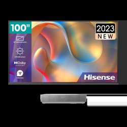 Hisense LEDN100L5H Ultra-short Throw 100" 4K Smart Laser Tv