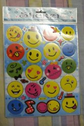 Stickers - Smileys 30 Stickers A4