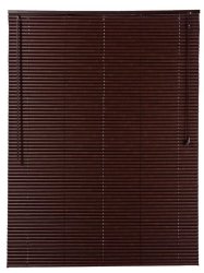 Pvc Venetian Textured Blinds - Espresso 600 X 1000