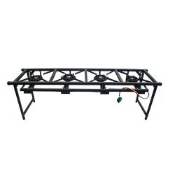 Gas Stove Heavy Duty with Folding Legs 4 Plate