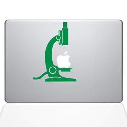 The Decal Guru 1650-MAC-13A-LG Science Microscope Decal Vinyl Sticker Green 13" Macbook Air