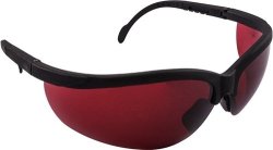 Tork Craft Safety Eyewear Glasses Red Lens B5235