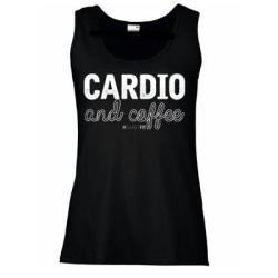 Cardio & Coffee Ladies Vest - Large