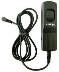 Zeikos ZE-RS60 Wired Shutter Release Cord Remote Control Switch Cable RS-60E3 Replacement For Canon Dslr Camera T6I T6S T5 T5I T4I T3 T3I T2I