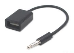 3.5MM Stereo Male To USB Female Cable