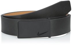 Nike Men's Accessories Nike Men's Tonal Sleek Modern Plaque Black 38
