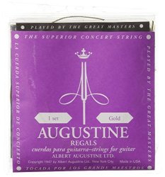 Augustine Classical Guitar Strings Hlsetreggold