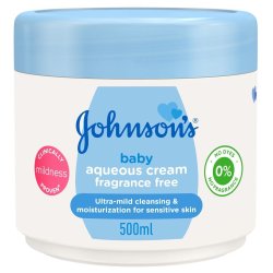 Johnsons Aqueous Cream Fragrance Fragrance Free 500 Ml