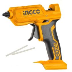 Ingco - Glue Gun With 3 Glue Sticks Cordless - 20V