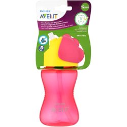 Avent Straw Cup Pink 300ml