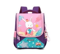 Fashion Backpack Tiktok Cute Kid Cartoon Print Schoolbags - Bunny