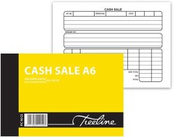 A6L - Duplicate Pen Carbon Book - Cash