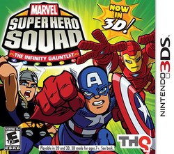 THQ Marvel Super Hero Squad - Infinity Gauntlet 2 nintendo 3ds Game Cartridge
