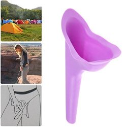 1 Pcs Disposable Urinal Travel Urinal New Design Women Urinal Travel Outdoor Camping Soft Silicone Urination Device Stand Up And Pee Female Urinal Toilet By Generic