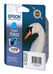 Epson T0812 Cyan Claria Photographic Ink Cartridge