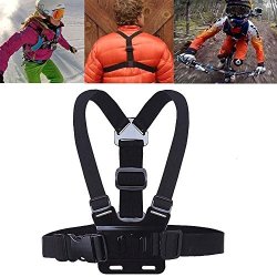 Chest Mount Harness chesty Strap Eproperous Adjustable Chest Belt Strap Harness Mount For Gopro HD HERO4 HERO3+ HERO3 HERO2 And Sjcam Cameras