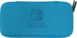 Hori Officially Licensed - Slim Tough Pouch - Blue Nintendo Switch Lite
