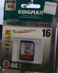 Sdhc Memory Card 16gb Class 10 Pro