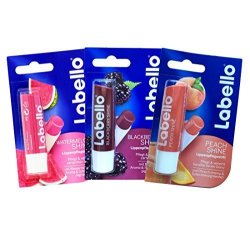 Beiersdorf Labello Watermelon Shine Labello Blackberry Shine Labello Peach Shine Lip Balm Bundle Reviews Online Pricecheck