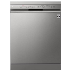 LG Quadwash 14-PLACE Steam Dishwasher Platinum Silver DFC532FP