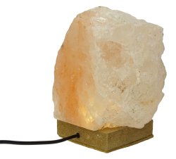 Energize Natural Air Purifier Ionized Himalayan Crystal Rock Salt Lamp LED USB SLP31A