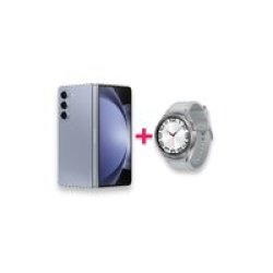 Samsung Bundle Deal: Galaxy Z Fold 5 5G Dual Sim 512GB Blue Smartphone And Galaxy Watch 6 Classic LTE 47MM Silver