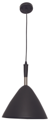 Bright Star Lighting - Metal Pendant In Variety Of Colours - Black
