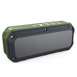 Aukey SK-M8 Rugged Outdoor Bluetooth 4.0 Speaker in Black & Green