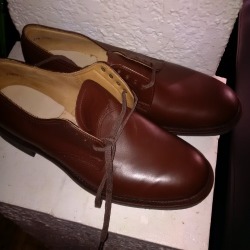 Genuine Leather Shoes Brown Size 9