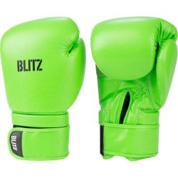 Blitz Omega 8OZ Neon Boxing Gloves - Green