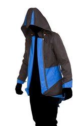 Cosplay Costume HOODIE JACKET COAT-9 Options For The Fans Black With Blue Men Small