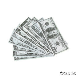 1440 X Paper Play Money