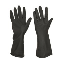 Nitrile Black Examination Non-powdered Gloves Large Box Of 100