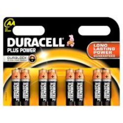 Duracell Plus Power AA Alkaline Batteries With Durblock 8 Pack