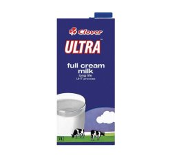 Clover Ultra Uht Full Cream Milk Milk 6 X 1LT