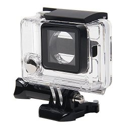 Wiserelectron Protective Housing Case Open Side With Lens And Skeleton Bckdoor For Gopro Hero 4 3+ Camera