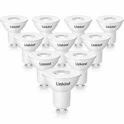 GU10 LED Bulbs Dimmable Linkind 50W Halogen Lamps Equivalent MR16 5W ...