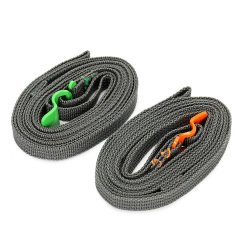 IPRee Outdoor Camp Binding Rope Tie-up Ribbon Adjustable Puller Strap Buckle Hook Travel Luggage